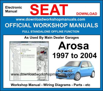 Seat Arosa Workshop Service Repair Manual